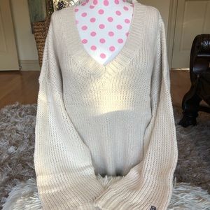 Vs pink sweater large